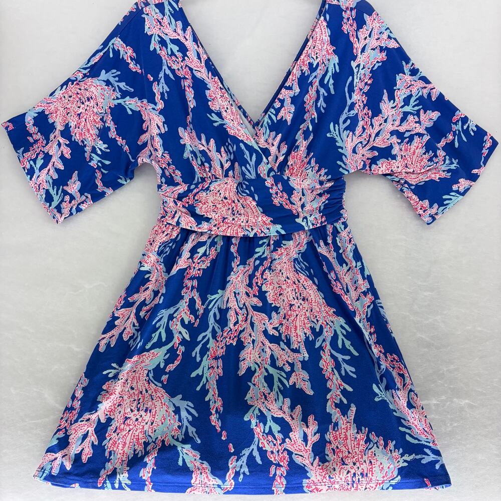Lilly Pulitzer "Good Reef" Wrap Dress ✨ Size S